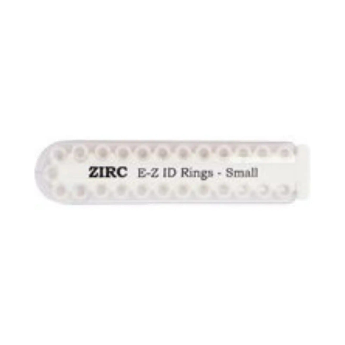 EZ-ID Instrument Rings Small White 25/Pk