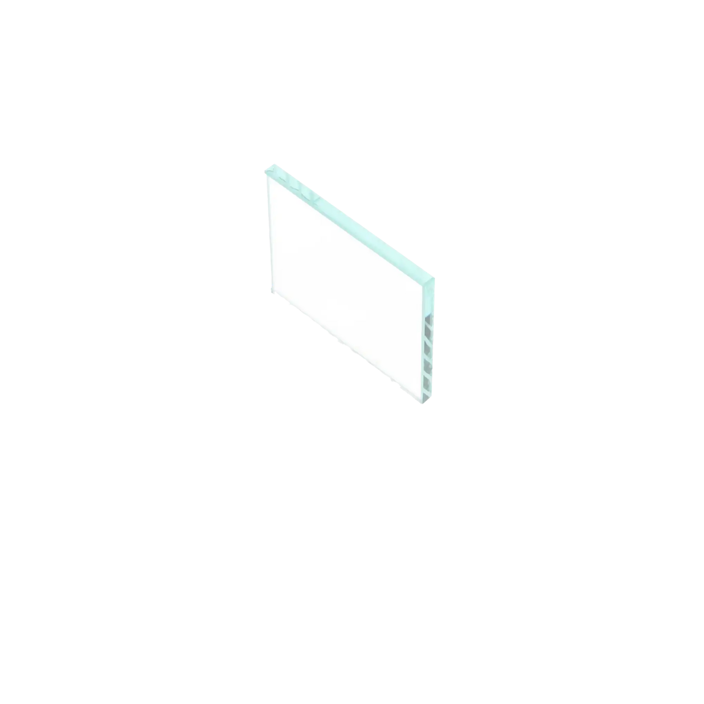 Buffalo - No. 3 Glass Slab (2-1/2" X 3" X 1/4")