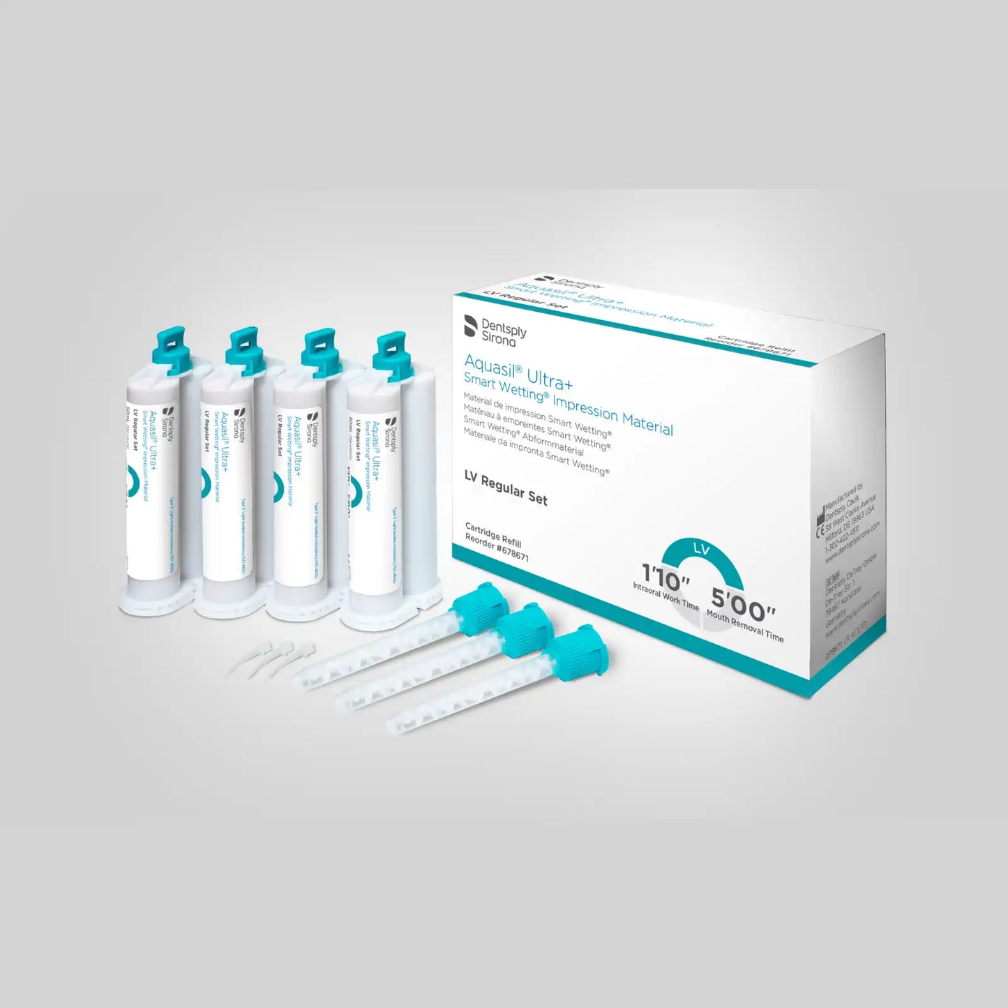 Aquasil Ultra+ Refill 50ml x 4/Pk LV (replaces 678771)