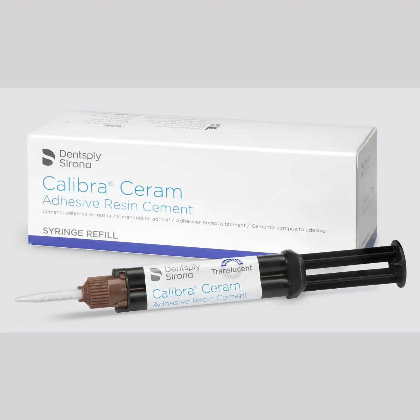 Dentsply - Calibra Ceram Cement Syringe Refill Light 4.5gm