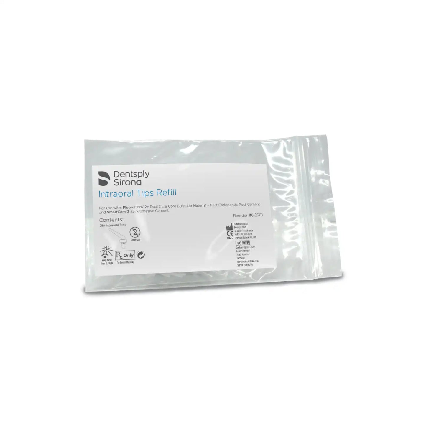 Dentsply - FluoroCore 2+ Core Buildup Intraoral Tips 25/Pk