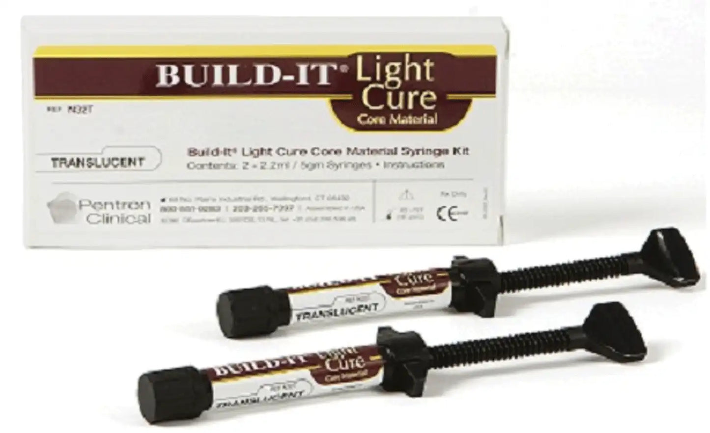 Pentron - Build-It LC Build-It Light Cure Single Dose Kit. Translucent Core Material **Discontinued