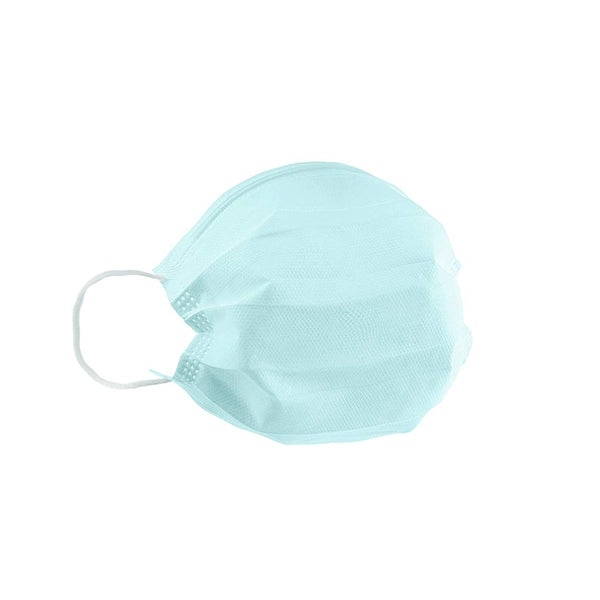 Cranberry S3 - Mint Premium Face Mask, 50/Box - Blue