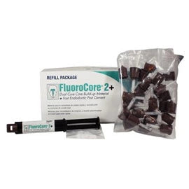FluoroCore 2+ Core Buildup Syringe Refill Blue 4/Pk