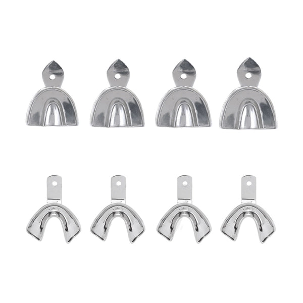 Rim Lock Impression Edentulous Tray 8/Pk