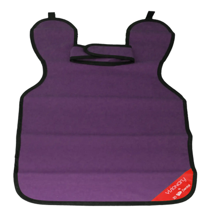 3D - Lead Apron Adult W/Collar Mauve