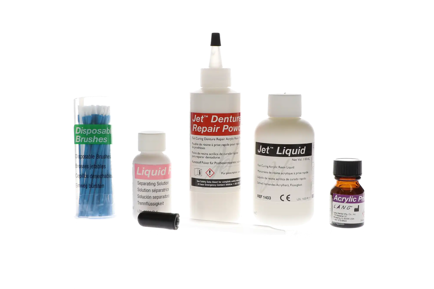 Jet Denture Repair - P&L - Clear
