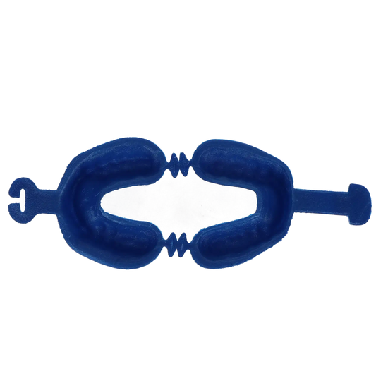 3D - Fluoride Trays Foam Dual Arch 100/Pk Large (Blue) LOOSE