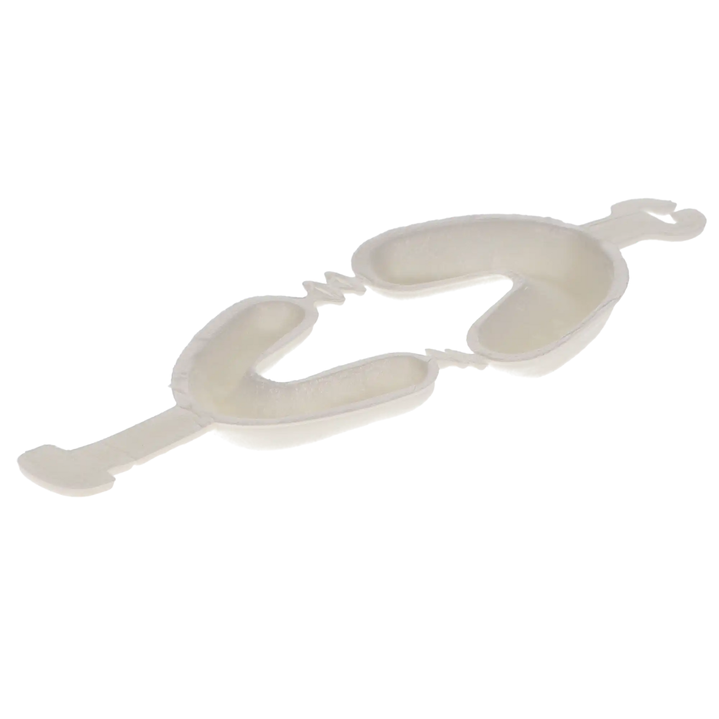 3D - Fluoride Trays Foam Dual Arch 100/Pk Medium (White)