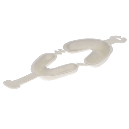 3D - Fluoride Trays Foam Dual Arch 100/Pk Medium (White)