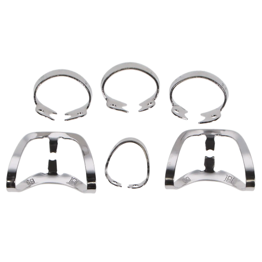Coltene - Brinker Clamps (Tissue Retractors) Universal Clamp Set (one of each B-1, B-2