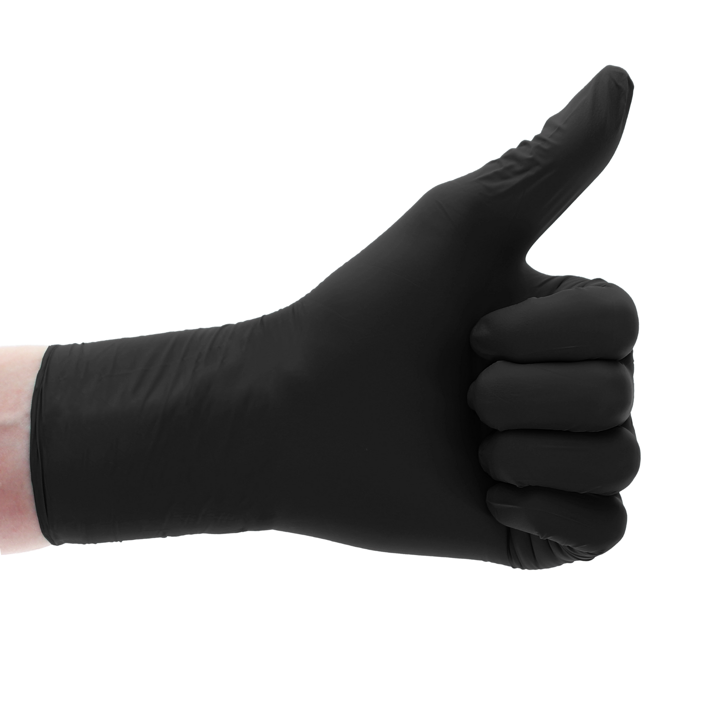 Cranberry - Carbon Black Nitrile Gloves Medium 200/Box