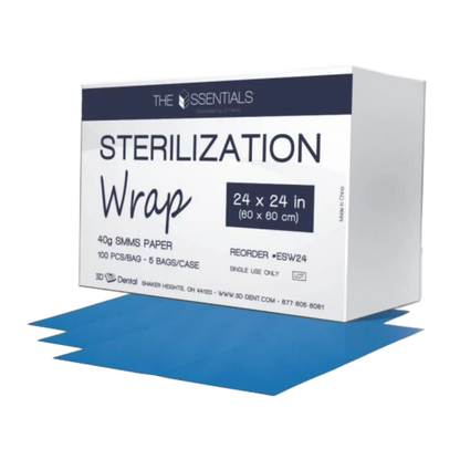 3D - Sterilization Wrap 24 x 24 - 100/Bg