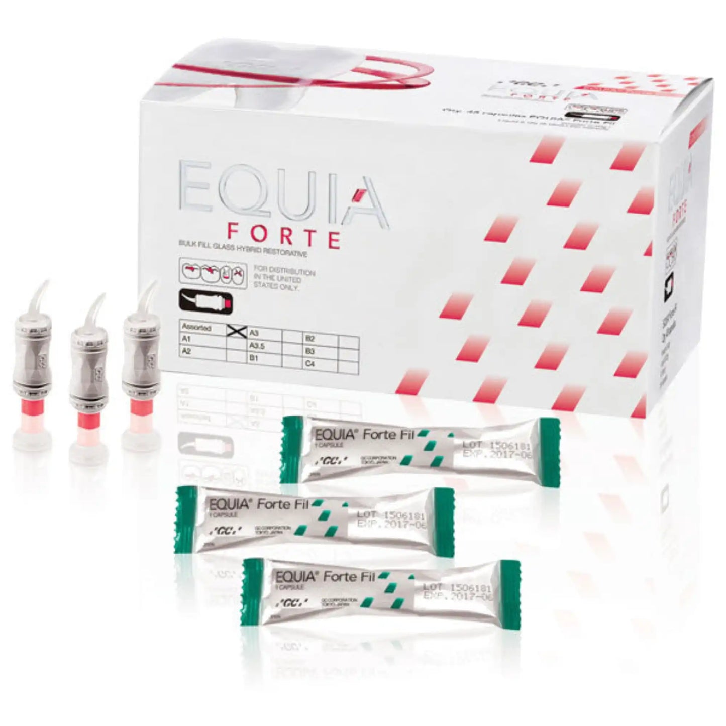 Equia Forte Fil Restorative Refill Asst 50/Bx - (452000)