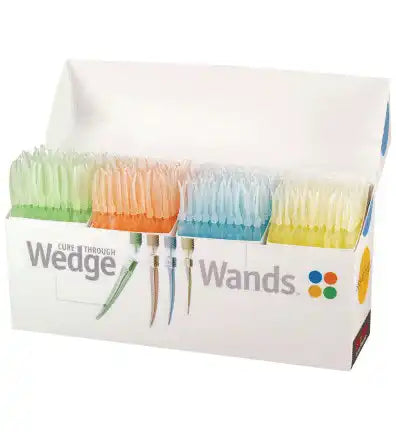 Wedge Wands Kit: 100 Yellow, 100 Blue, 100 Orange and 100 Green