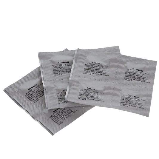 Citrisil Dental Waterline Cleaner 48 tabs/box White for 1 liter bottle