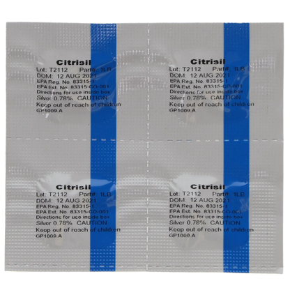 Citrisil Dental Waterline Cleaner 48 tabs/box Blue for 1 liter bottle