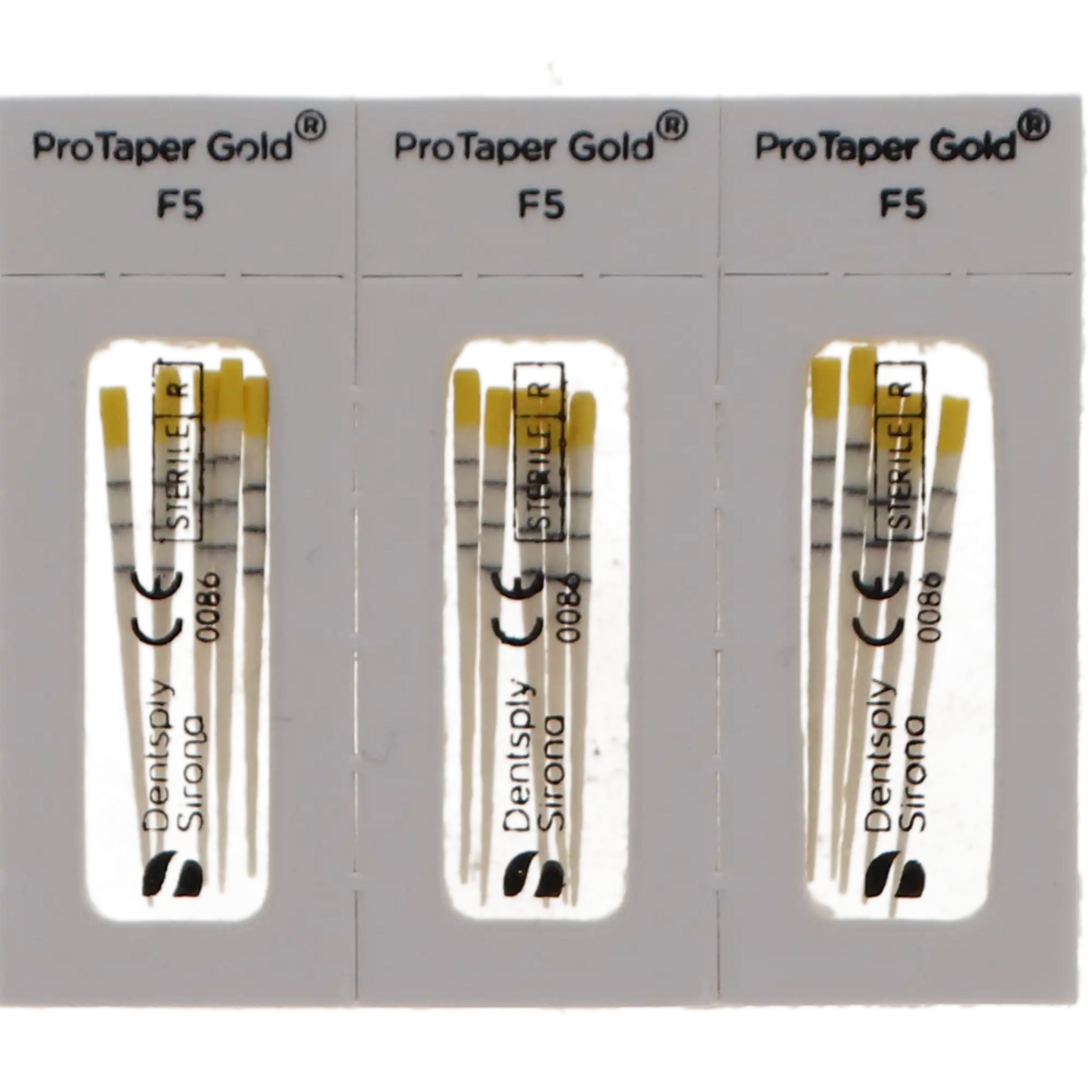 Dentsply - ProTaper Gold Paper Points F5 180/Pk - (USA code PTGAPF5)