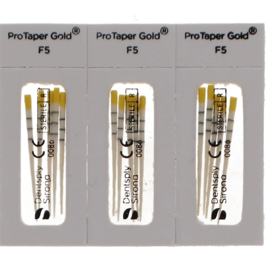 Dentsply - ProTaper Gold Paper Points F5 180/Pk - (USA code PTGAPF5)