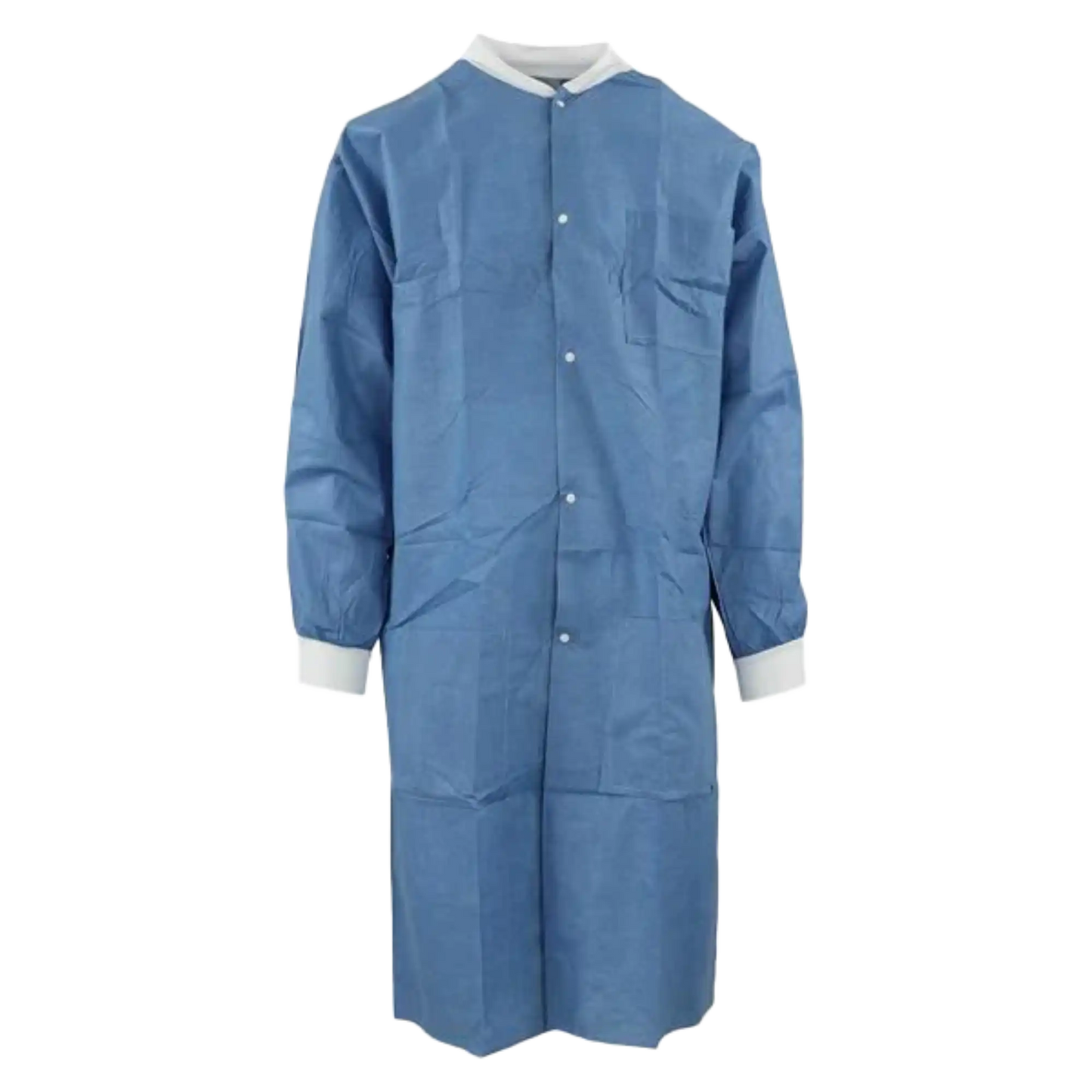 Medicom - SafeWear Hi-Perform Lab Coat Deep Blue X-Large 12/Pk