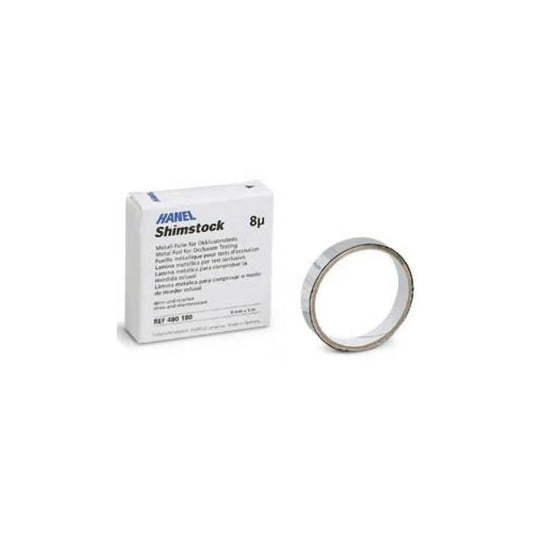 Coltene - Hanel ShimStock Foil- 8 micron, 5/16", no color coating, when teeth are
