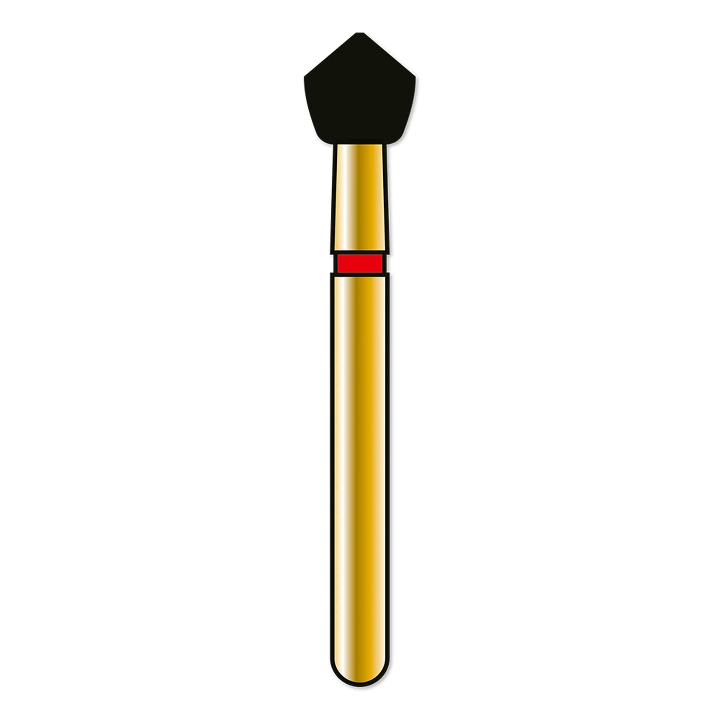 Coltene - Alpen Acorn 5Pk, Fine Grit Red