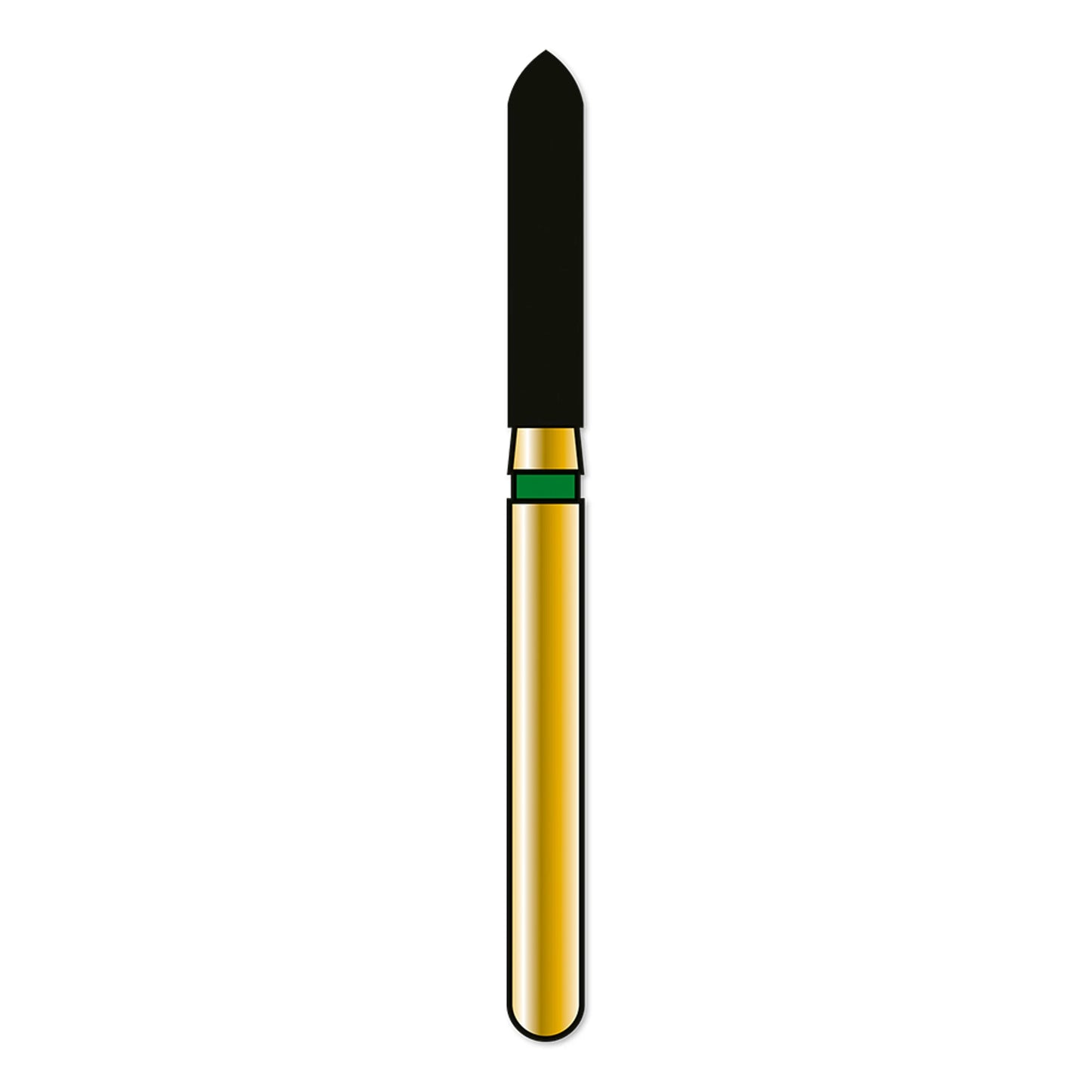 Coltene - Alpen Beveled Cylinder 5Pk, Coarse Grit Green