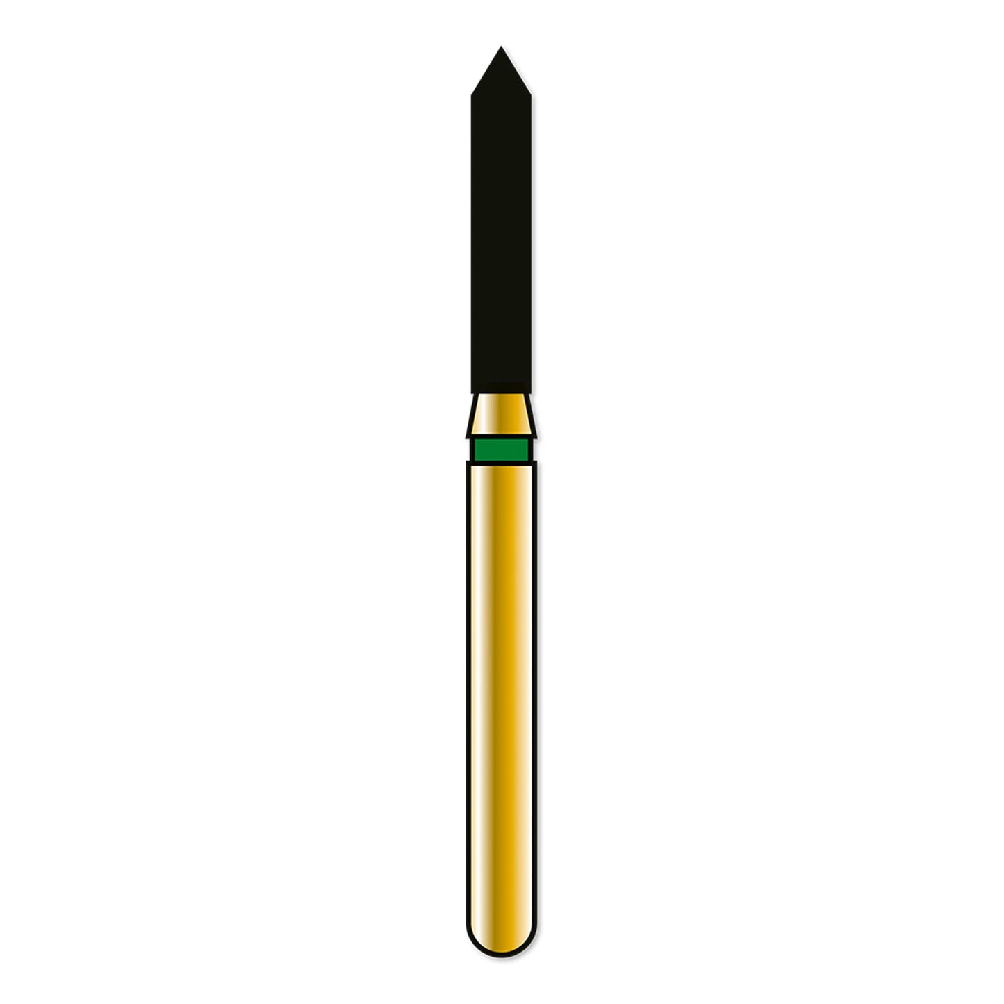 Coltene - Alpen Beveled Cylinder 5Pk, Coarse Grit Green
