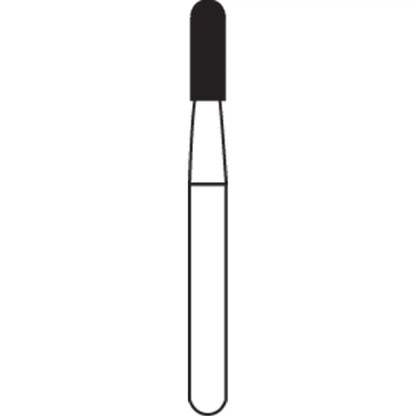 Coltene - Alpen Carbide 1558 Round End Cross Cut Fissure Fg 100Pk