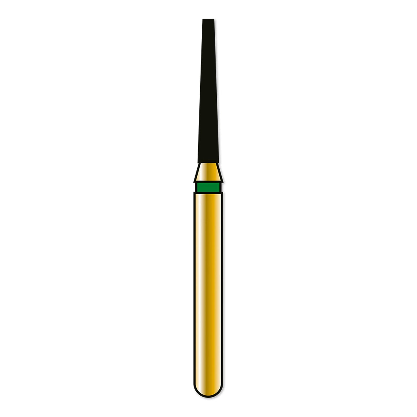 Coltene - Alpen Flat End Taper 5Pk, Coarse Grit Green