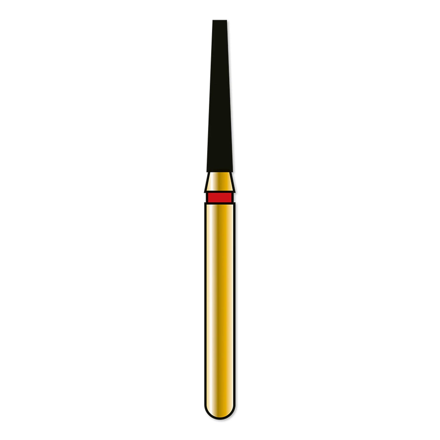 Coltene - Alpen Flat End Taper 5Pk, Fine Grit Red