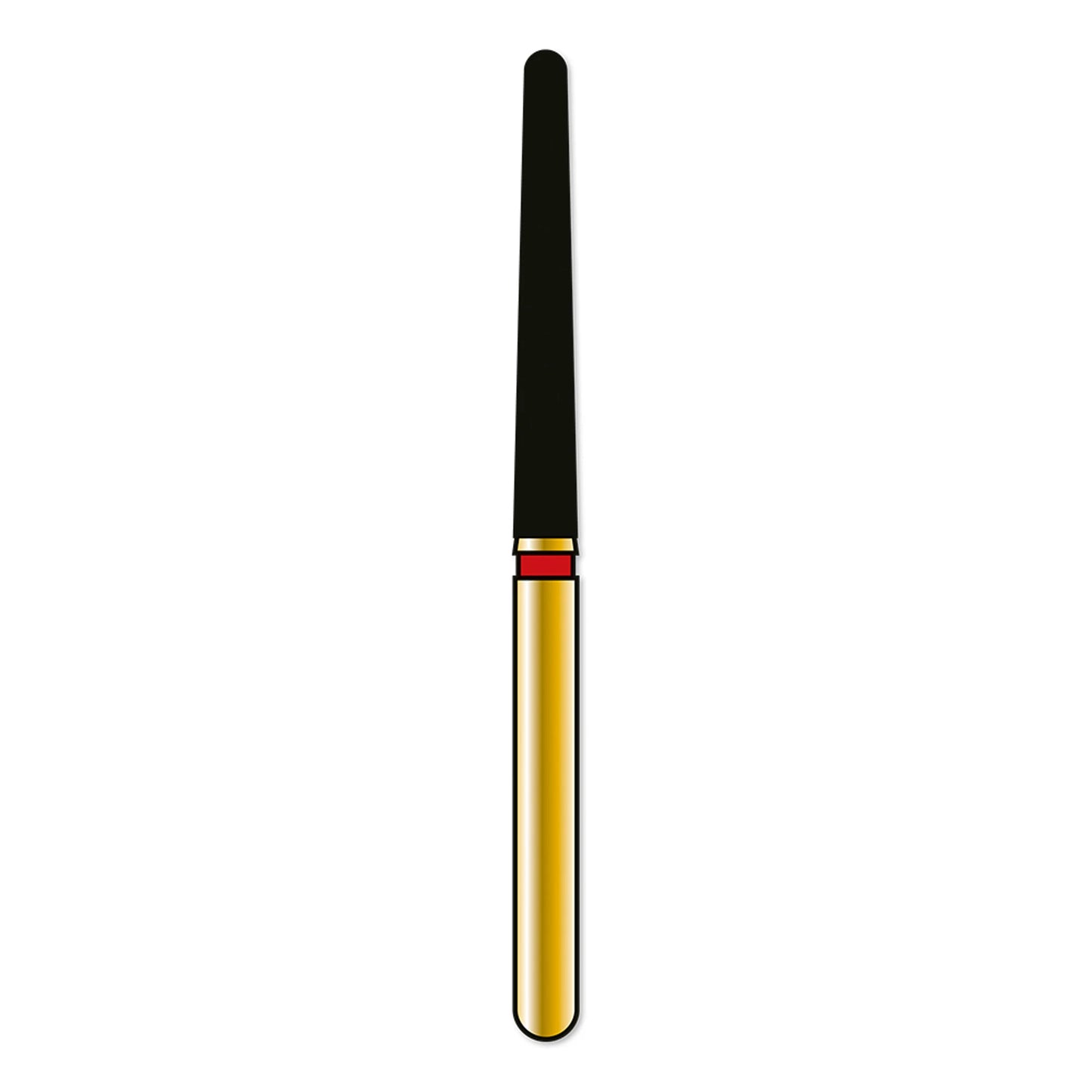 Coltene - Alpen Long Round End Taper 5Pk, Fine Grit Red **Discontinued See CO-6032225