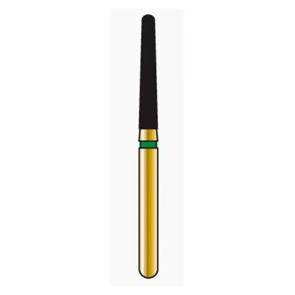 Coltene - Alpen Round End Taper 5Pk, Coarse Grit Green **Discontinued see CO-60032209