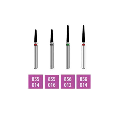 Coltene - Alpen x1 FG #863.012 Coarse Grit, Flame Shaped. Package 25/Pk