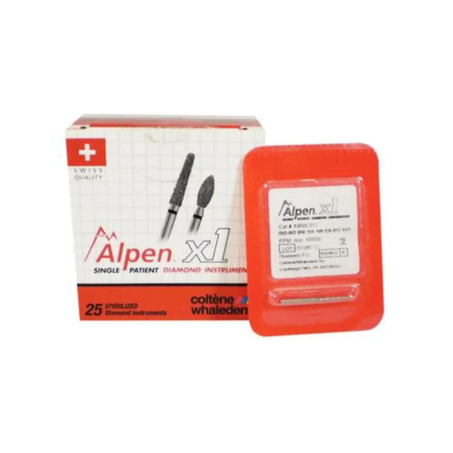 Coltene - Alpen x1 FG #368.023 Super Coarse Grit, Football Shaped 25/Pk
