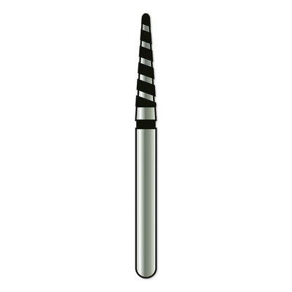 Coltene - Alpen x1 FG #856.018 TurboCut Grit, Round End Taper 25/Pk