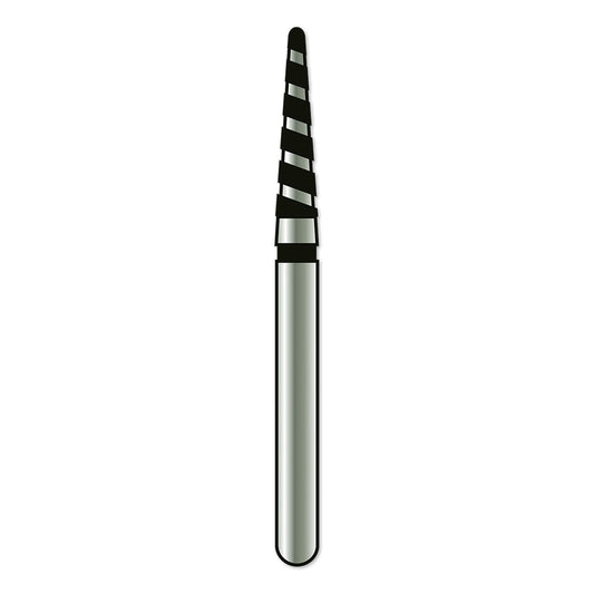 Coltene - Alpen x1 FG #856.018 TurboCut Grit, Round End Taper 25/Pk