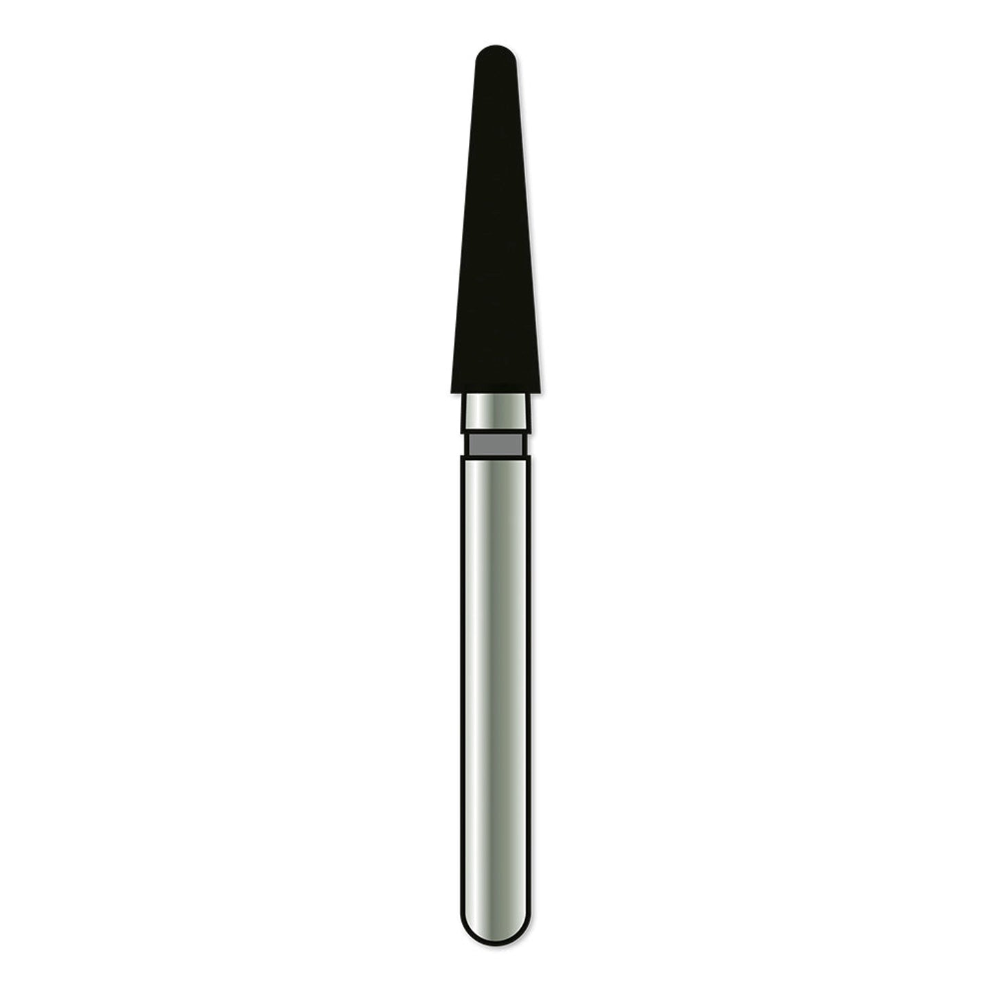 Coltene - Alpen x1 FG #856.024 SS (Short Shank) Super Coarse Grit, Round End Taper Large 25/Pk