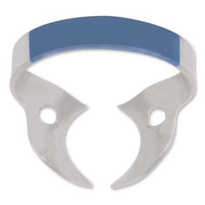 Coltene - Hygenic Fiesta Color Coded Clamps. #14A (dark blue) wingless metal dam clamp