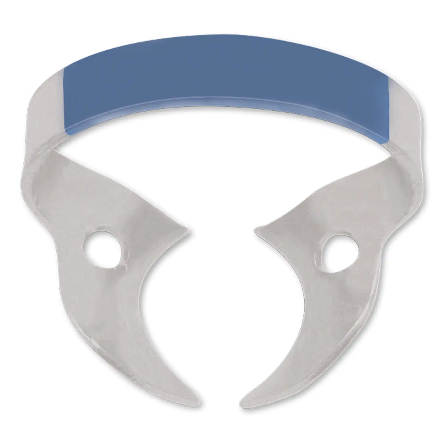 Coltene - Hygenic Fiesta Color Coded Clamps. #14A (dark blue) wingless metal dam clamp