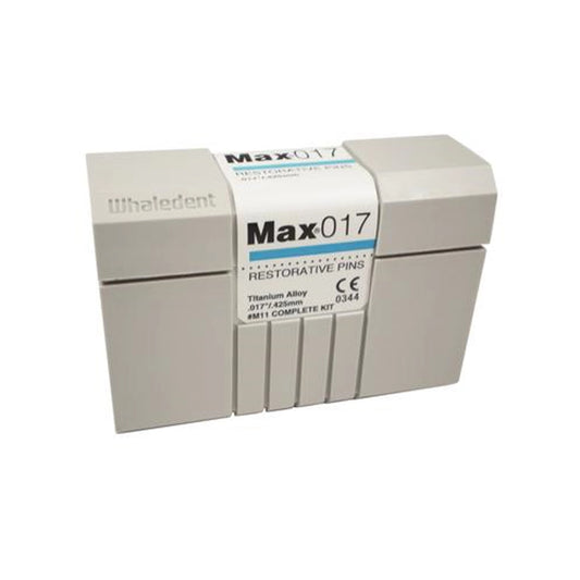 Coltene - Max M-11 Complete Kit .017" / .425 mm (Blue) Titanium Alloy Restorative Pins