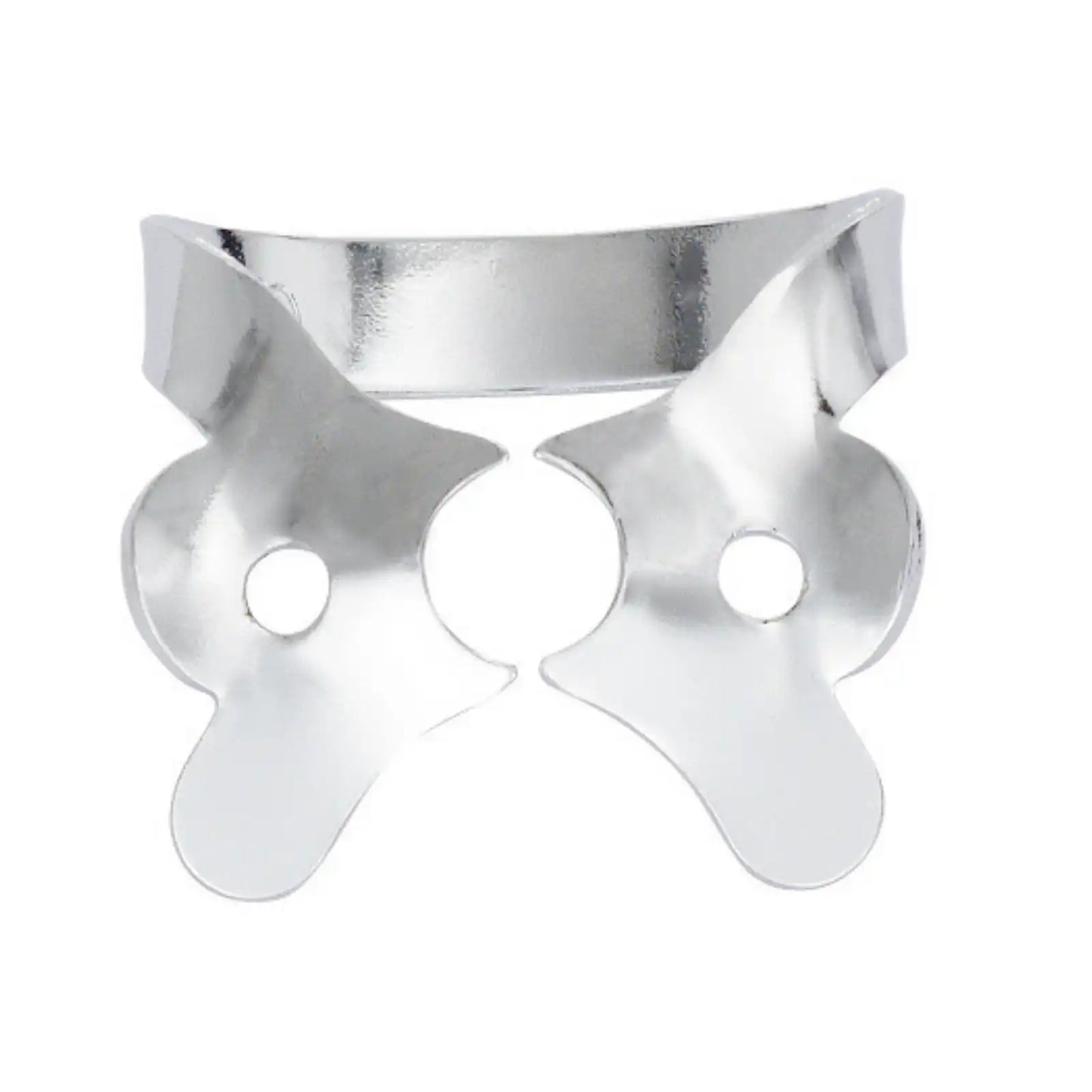 Coltene - Hygenic #4 Winged Small Upper Molars, Deciduous Teeth Metal Rubber Dam Clamp