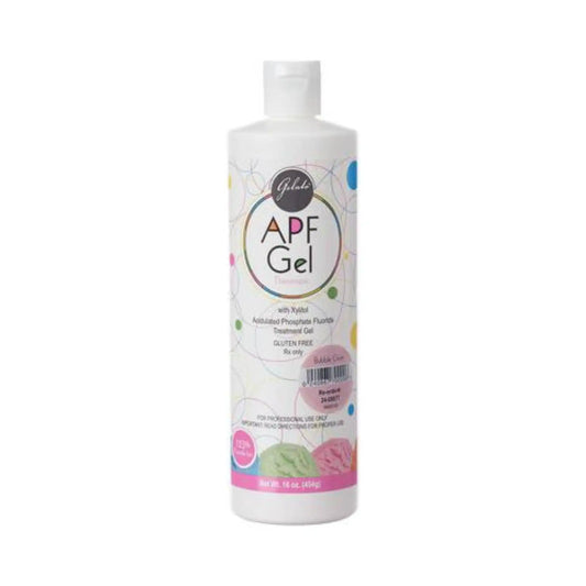 Keystone - Gelato Fluoride Gel - Bubblegum. 60 Second 1.23% APF Thixotropic Gel. No bitter