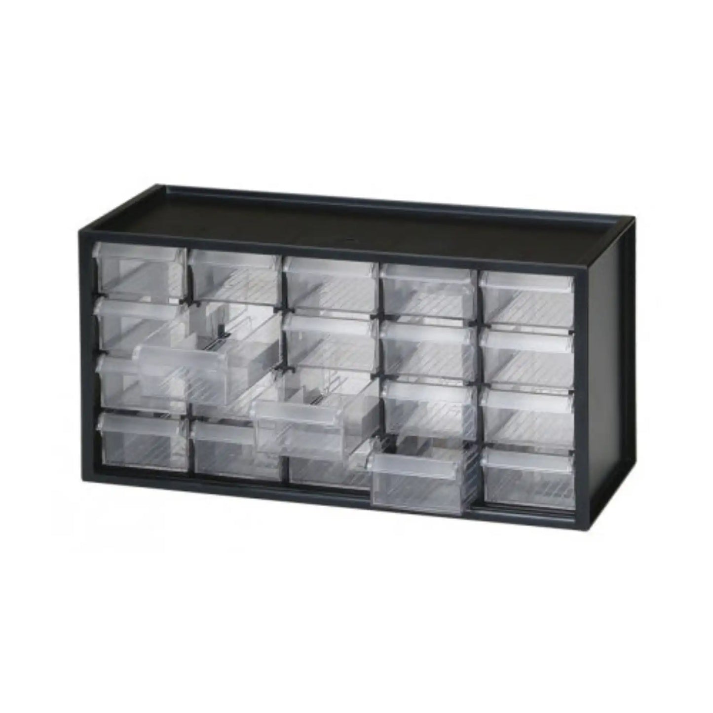 Plasdent - 20-Drawer Unit Black Frame