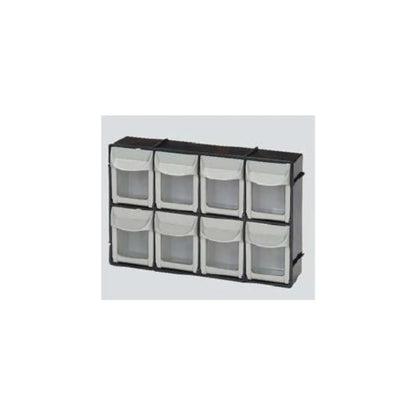 Plasdent - 6-Bin Unit, Black Frame