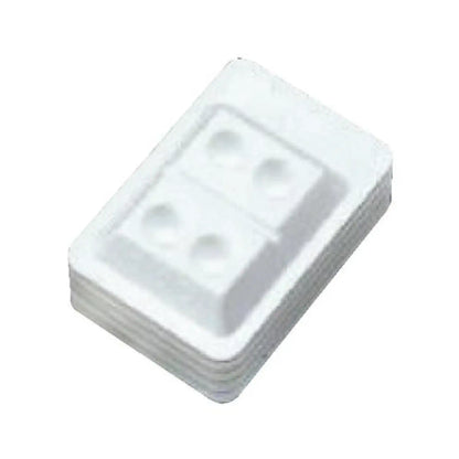 Plasdent - Bondwell Mixing Wells/4-Well White, 200Pcs/Box