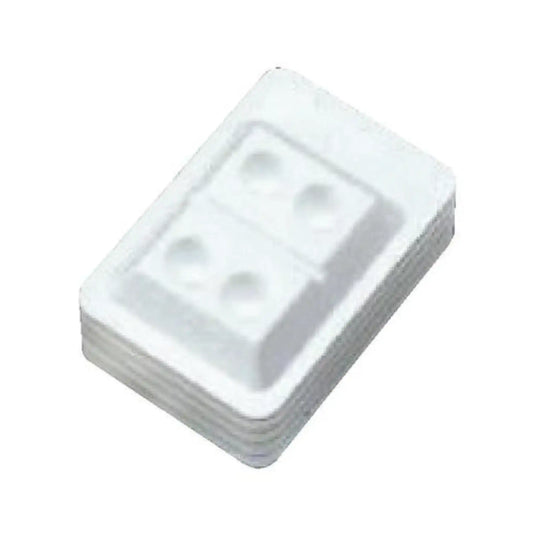 Plasdent - Bondwell Mixing Wells/4-Well White, 200Pcs/Box
