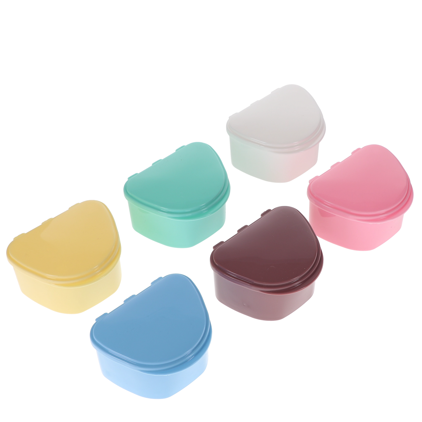 Plasdent - Classic Denture Bath 12Pcs/Box Assorted Colors