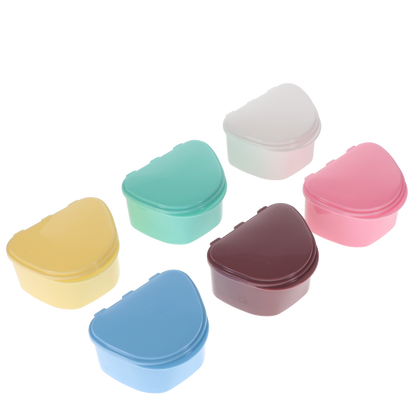 Plasdent - Classic Denture Bath 12Pcs/Box Assorted Colors