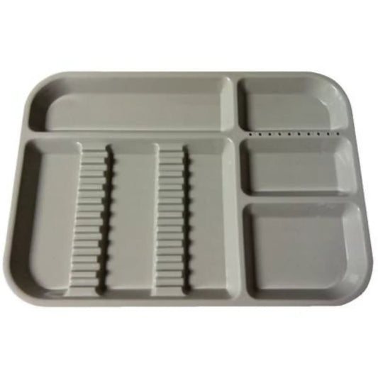 Plasdent - Divided Tray Size B-Gray
